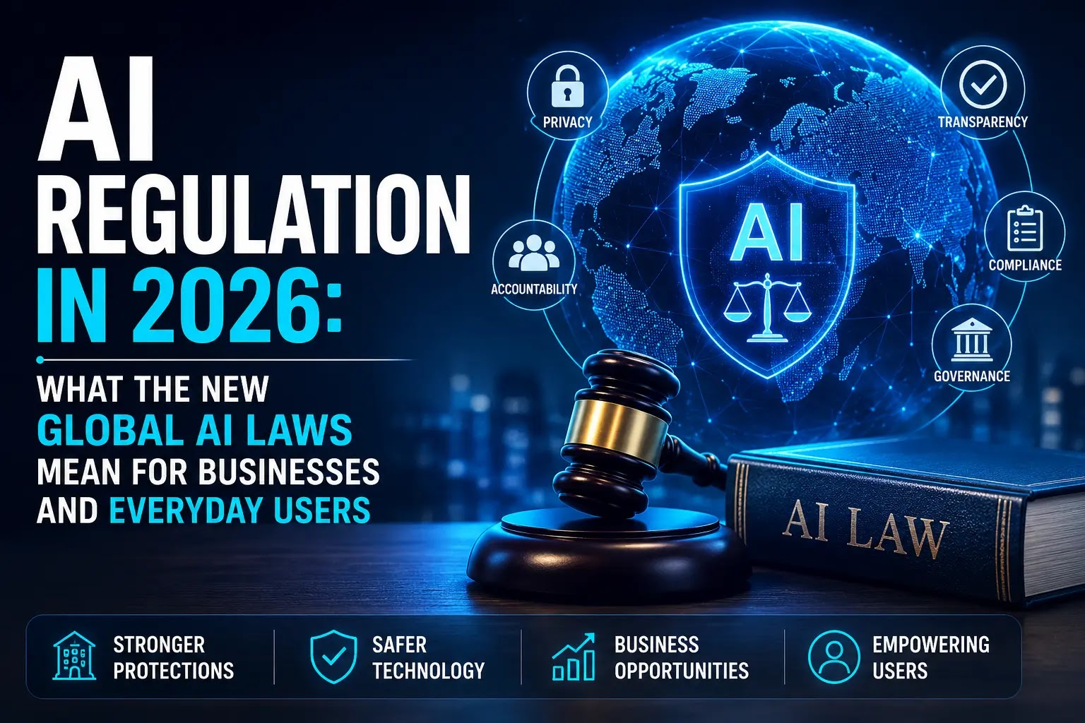 Global AI Regulation 2026 – New AI Laws for Businesses and Users